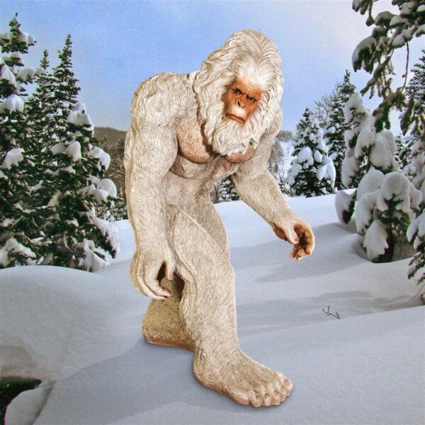 Life Size Abominable Snowman Yeti Statue